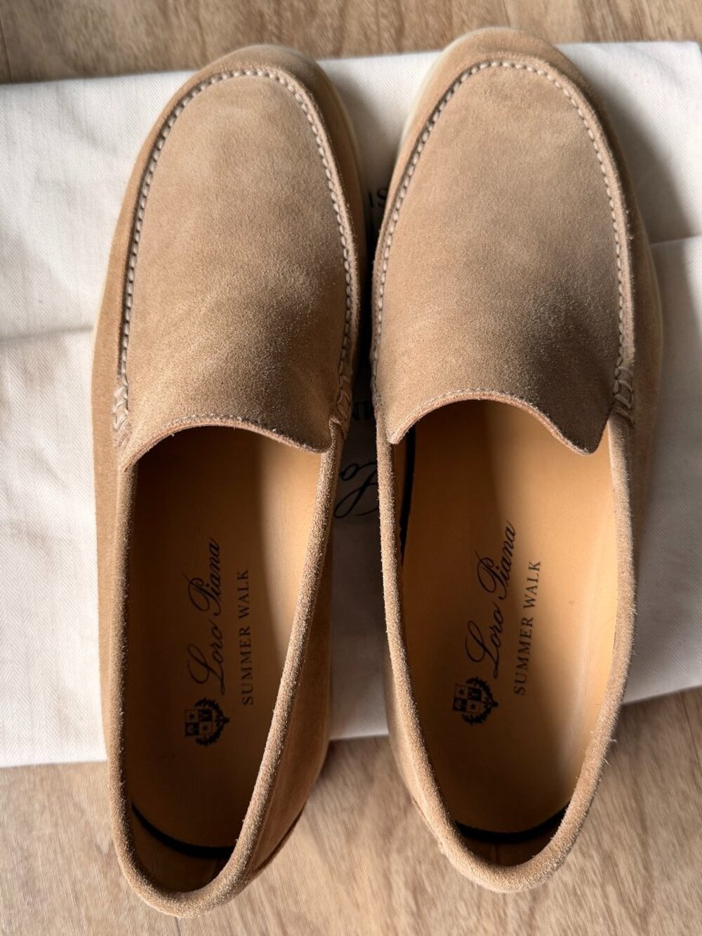 Loro Piana Summer Walks, Tan, Size 40.5 (US 8-8.5) - Picture 6 of 10